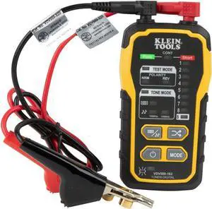 VDV500-163 Wire Tracer Digital Tone Generator Continuity Cable Tester for for Ethernet, Telephone, Speaker, Coax, and Data Cables RJ45, RJ11, RJ12