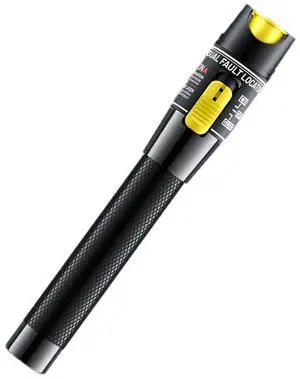 Visual Fault Locator,100-120KM 100mW Fiber Optic Cable Tester Meter VFL Red Light Pen Light Source Testers(100-120KM)
