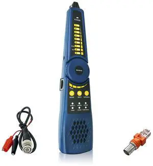 Cable Tracer WT255, Wire Tracker Network Telephone Line RVV BNC, Support J45 Network Cable Test, Short Circuit Test,Host/Test Box Fault Location, Working with Camera Tester