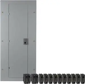 TM3220CCU2K 200A Main Breaker Load Center  1-Phase Standard Main Circuit Breaker Load Center  32 Space, 40-Circuit, 120/240 VAC, 200 A, 22 kA Interrupt  Indoor NEMA 1 Enclosure