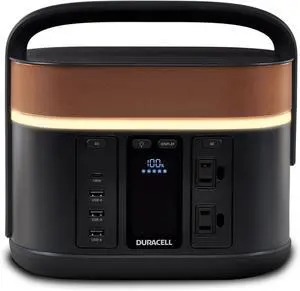 G350 Portable Power Station  Backup Power for Camping, Home, Emergency Use  350W Lithium-Ion Battery, AC Outlets, USB-A & USB-C Ports, Solar Powered Capability (Panel Sold Separately)