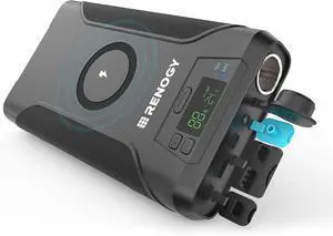 76800mAh 276.48Wh 12V Power Bank Brick, Portable Power with 100W PD, CPAP Battery for Camping, High Capacity Camping Power Bank, USB-C DC Wireless Charging, CPAP Battery Backup Power Supply