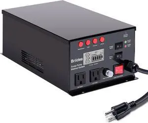 1500W Sump Pump Battery Backup System - Auto Switches to Battery Inverter Power for Continuous Sump Pump Operation during Power Outages, Battery Not Include 1500W Sump Pump Battery Backup System - Auto Switches to Battery Inverter Power for Continuous Sump Pump Operation during Power Outages, Battery Not Include