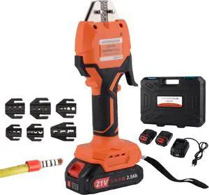 Electric Crimping Tool and Electric Wire Crimper for Heat Shrink, Terminal, and Micro Crimping Tool Kit with Pre-insulated, Tubular, Non Insulated Connectors