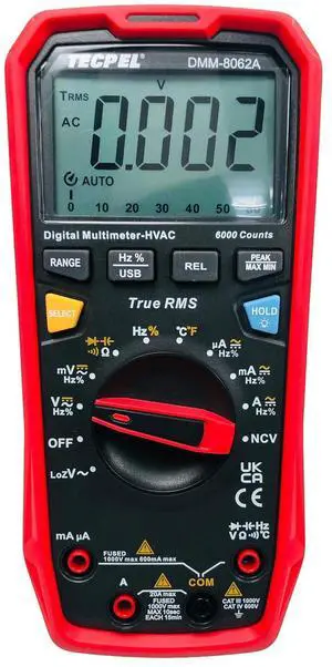 DMM-8062A 6000 Counts Digital multimeter