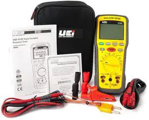 UEi IRT807 Insulation Resistance Tester 1000V AC/DC, Advanced Megohmmeter Measures Insulation Resistance Up to 2G, Voltage Testing Up to 1000V