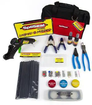 Professional Kit with Glue Gun, Wire Stripper, Moulds, Connectors & Sealant Sticks
