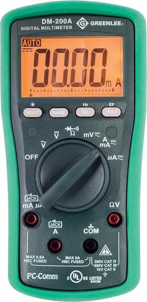DM-200A Digital Multimeter 1000 Volt