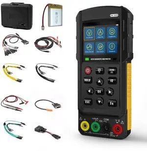 DM303 Multimeter Oscilloscope,Handheld Digital Automotive Oscilloscope Multimeter,Voltage,Current,Resistance,Automotive Circuit,Cranking,Injector,Relay,Analog Signal Test