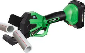 Electric PVC Pipe Cutter, Cuts up to1-1/2",18V Cordless Ratcheting Pipe Shear with LCD Display & Rechargeable Battery, Plastic Pipe Cutter, PEX Pipe Cutter, PVC Cutter Tool, PVC Ratchet Cutter
