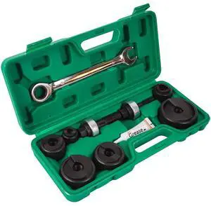 Manual Knockout Hole Punch Driver Kit 1/2 to 2 inch Electrical Conduit Hole Cutter Set - Professional KO Tool Kit for Precise Conduit Hole Sizes (1/2"~2")