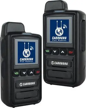 X13 Nationwide 4G Walkie Talkies Long Range - Unlimited Range Global Two Way Radios with SIM Cards2 Pack