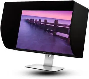 -27S 27 inch Ultr-Slim Frame LCD LED Video Monitor Hood Sunshade Sunhood for Dell HP Viewsonic Philips Samsung LG EIZO NEC ASUS ACER BENQ AOC Lenovo, Fits Monitor Frame Width 610-630mm