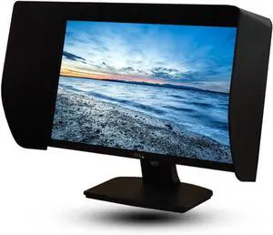 20E 19~20 inch LCD LED Video Monitor Hood Sunshade Sunhood for Dell HP Viewsonic Philips Samsung LG EIZO NEC ASUS ACER BENQ AOC Lenovo, Fits Monitor Frame Width 455-480mm