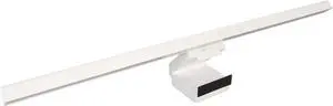 Computer Monitor Light Bar, Anti Glare Eye Caring LED Computer Monitor Lamp, Easy Installation, Support Infinite Dimming, Touch Control, USB Charging (White)