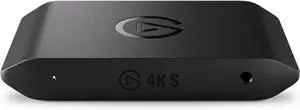 4K S  External Capture Card for PS5, Xbox Series X/S, Switch 2, PC, Mac, iPad | 4K60, 1440p120, or 1080p240 Passthrough and Capture, HDR10, VRR, USB-C, Near-Zero Latency