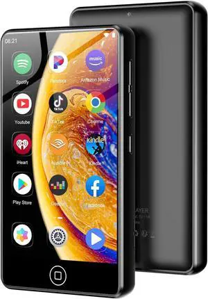 144GB MP3 Player with Bluetooth and WiFi, Android Spotify Music for Pandora,  Music, Audible. 4.02" Touchscreen, Speaker, Supports Play Store,Up to 512GB