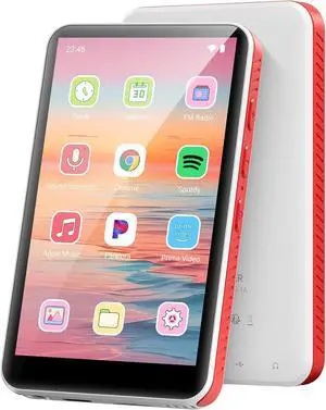 192GB MP3 Player with Bluetooth and WiFi, Android 13.0, 4.0" HD & MP4 Players Touch Screen Speaker, Preloaded Spotify, Pandora, Audible,  Music, Up to 1TB