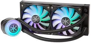 Aqua Freeze AIO Cooler 240mm Radiator Liquid CPU Cooler RGB All-in-One Water Cooling System, 2x120mm ARGB Fans,  AM5/AM4  LGA 1851/1800/1700/115X Sockets Compatible (240mm, Black)