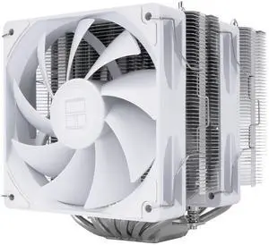 Peerless Assassin 120 SE V2 White CPU Cooler - 6 Heat Pipes AGHP GEN 5.0 Technology | 1850RPM Thickened PWM Fans, Alnium Heatsink Cover | for  1851/1700/115X/1200,  AM4/AM5