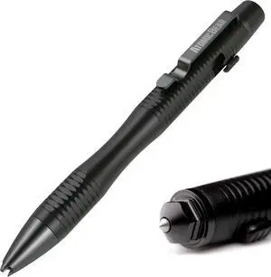 Stealth Pen Pro Tactical Pen for Self Defense - Enhanced Writing Survival Pen with Glass Breaker to Escape & Defend - Bonus Training to Protecting Yourself - Great Gift for Men