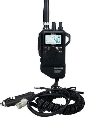 PRO538HHFM, 2 in 1 Dual Handheld/Mobile Emergency CB Radio with New FM Mode, Full 40 Channels, NOAA Weather Alerts, and Select 4-Watts HI/1-Watt Low Output Power.