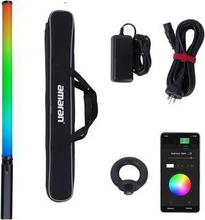 Tube Light  T2c RGBWW LED Video Stick Light, CRI95 TLCI 98,2500K-7500K /Recharge Battery/APP Control for Photography