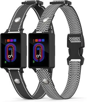 2 Pack Dog Bark Collar, 2025 Bark Collar for Large Medium Small Dogs 5-130 lbs - Smart Rechargeable Anti-Barking Training Collar with 10 Adjustable Sensitivity-Bark Collars with Beep Vibratio (2 Pack)