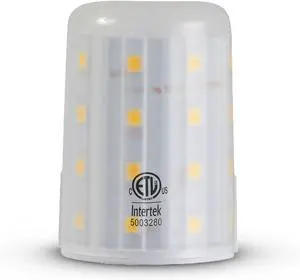 LED Bi-Pin Replacement Module, Dimmable LED, 3000K, 550 Lumens, Easy to Install, Long Lasting, Energy-Saving, Damp Rated, GY 6.35 Socket (Short)