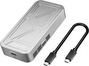 40Gbps M.2 NVME Enclosure with Cooling Fan,USB4.0 External Aluminum SSD Enclosure,Compatible with Thunderbolt 4/3/USB3.2/3.1/3.0/2.0 40Gbps M.2 NVME Enclosure with Cooling Fan,USB4.0 External Aluminum SSD Enclosure,Compatible with Thunderbolt 4/3/USB3.2/3.1/3.0/2.0