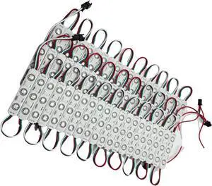 12V RGB Module Lights WS2811 Dream Color Waterproof for advertise billobard/Letter Sign/Cabinet Light/Inflatable, 60 modules (RGB IC-60)