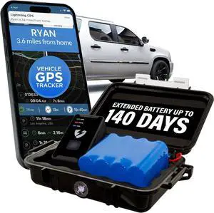 GL300 Tracker Device for Vehicles w/Magnetic Case and Battery  Real-Time GPS Tracking, Vehicle & Fleet Monitoring, Hidden Tracking for Cars, Trucks or Trailers  Subscription Required