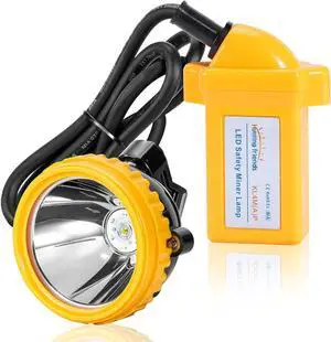 High Lumens Rechargeable LED Mining Headlamp  Super Bright Waterproof Hard Hat Cap Lamp, Explosion-Proof Underground Headlight for Coal Mine, Tunnel, Oil eld, Construction, Outdoor Work