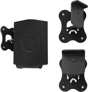 Metal Wall Mount Bracket for  HW-Q990C/HW-Q990B/HW-Q990D/HW-Q930 Surround Rear Speakers, Home Theater Surround Sound System Wallmount Accessories (1 pair Black)