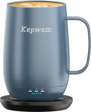 Heated Coffee Mug T2-Plus, 20oz Leading Large Capacity Self Heating Mug, Up to 8 Hrs Battery & Hot Up to 149, Smart Coffee Mug for Women, Men