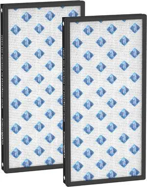 Genuine CleanForce Multi-Integrated H13 HEPA Replacement Air lter for MEGA1000 Air Purier, 2 PCS in Pack, lters Dust, Somke, Lint, Pet Hair Dander, Odors, etc.