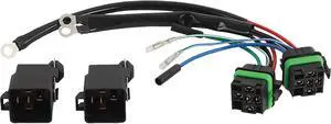 113-22002 New Wiring Harness Coatie with/Replacement for Converts 3 Wire Tilt Trim Motor to 2 Wire 30 A Fuse 2 Relays 9807-100 47-35-9003 28-9807-100