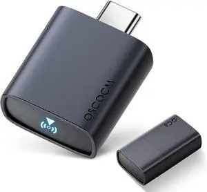 Mini Wireless Carplay Adapter for - Convert Wired to Wireless CarPlay Dongle, 2025 Upgraded Plug and Play uetooth Car Play Adapters USB C for Cars from 2018 and for iPhone 6+