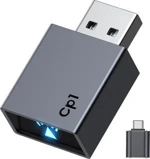 Wireless CarPlay Adapter for iPhone[2025 Upgrade]Convert Wired to Mini Wireless uetooth Car Play Adapter, Plug and Play Stae Connection Coatie for Cars from 2016 & iOS 10+,USB A/Type C