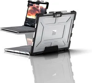 UAG Dgned for  Surface Laptop 5/4/3 Case 13.5" Plasma - Translucent Rugged Military Drop Tested Feather-Light Slim Laptop Protective Cover, Ice