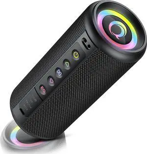 Portae uetooth Speaker, uetooth 5.4 Wireless Speaker with 20W HD Loud Stereo Sound, 15H Playtime, IP7 Waterproof, LED Lights, TWS Pairing, Built-in Mic, for Outdoor, Home, Party, Beach, Gift Portae uetooth Speaker, uetooth 5.4 Wireless Speaker with 20W HD Loud Stereo Sound, 15H Playtime, IP7 Waterproof, LED Lights, TWS Pairing, Built-in Mic, for Outdoor, Home, Party, Beach, Gift