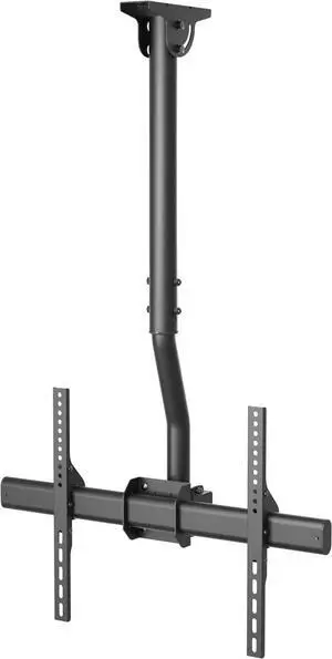 Premium Ceiling TV Mount - Hanging Swivel Brat for 37-90 Inch TVs, Hold up to 88 Lbs. Ceiling Mount Brat, Flip Down Mount for Flat/Sloped Ceiling, Max VESA 600x400mm
