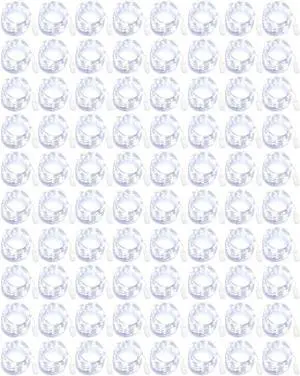 100 Pieces LED Fairy Lights Battery Operated Bulk, Wedding Waterproof Tiny Small Twinkle LED String Lights for Jar Starry for DIY Birthday Party Favors for Vase Centerpieces(White, 10 ft)