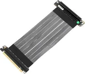 PCIE 5.0 Riser for 50 Graphics Cards, PCIe 5.0 x16 Gen5 Max 512Gbps, Compatible with RTX50 RX9000 Series RTX 5050 5060 5070 5080 5090 RX9060 RX9070 Graphics Cards (90 Degree Adapter 7.87inch)