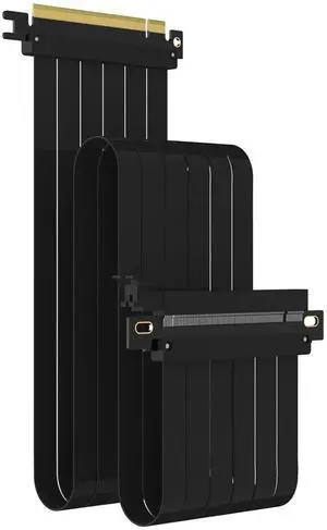 1000mm PCIe 3.0 X16 Riser Cable for Low-end PCIe 3.0 GPUs, Such as GeForce RTX 20/GTX 16/GTX 10 Series and Radeon RX5000/VII/RX Vega/R9 Fury Series, etc