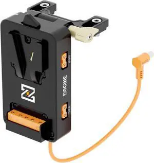 VM-VP5 V Mount Battery Plate with DC Power Cable & Arca-Swiss Quick Release Plate Compatible with  FX6/Mirrorless/DSLR Cameras Via USB-C/D-tap/DC Ports,for / V Mount Battery