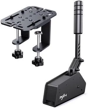 USB PC Handbrake, HB S 16Bit Hall Sensor Linear Sim Handbrake for Racing Games Compatible V3 V900 V9 V10 V12  G27 G29 G920 T500 T300 Applicable to Assett