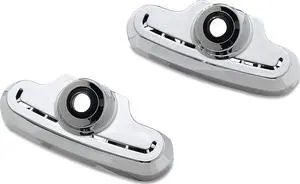 8315 Motorcycle Accent Accessory: Scorpion Spark Plug/Head Bolt Covers for 1986-2003 Harley-Davidson Evolution Big Twin & XL Motorcycles, Chrome, 1 Pair