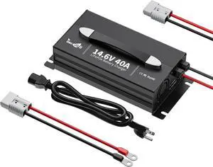 14.6V 40A LiFePO4 Battery Fast Charger, 12V Lithium Battery Charger 14.6V 40A LiFePO4 Battery Fast Charger, 12V Lithium Battery Charger