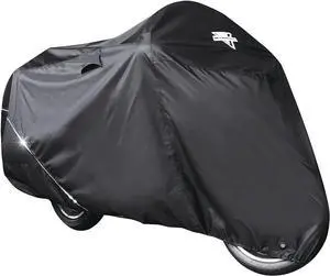 Nelson Rigg USA Defender Extreme Motorcycle Cover; Waterproof; Outdoor All Weather; Fade Resistant; Ventilated; Reflective; Lock Grommets; Storage Bag (X-Large)